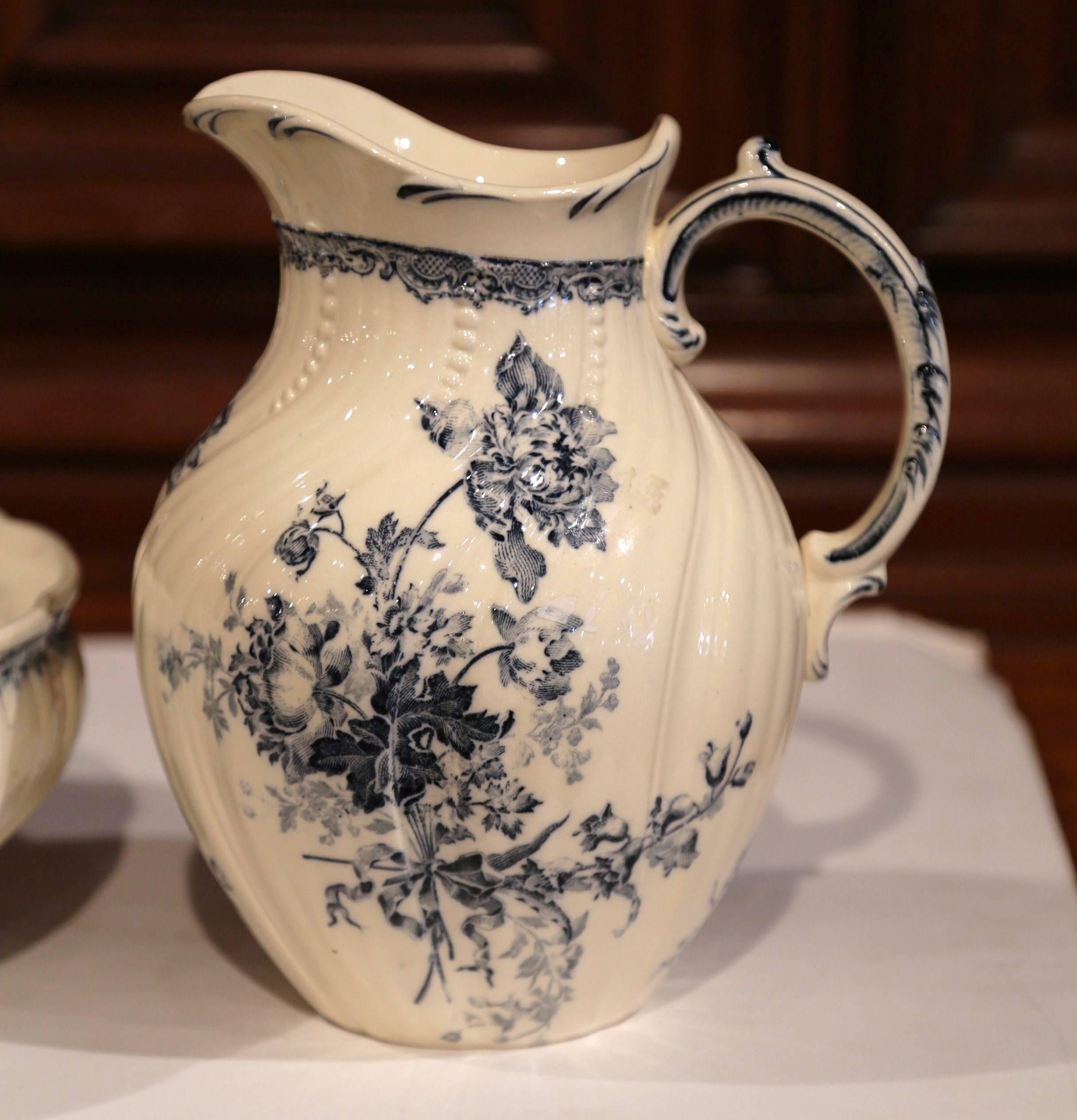 antique pitcher and bowl