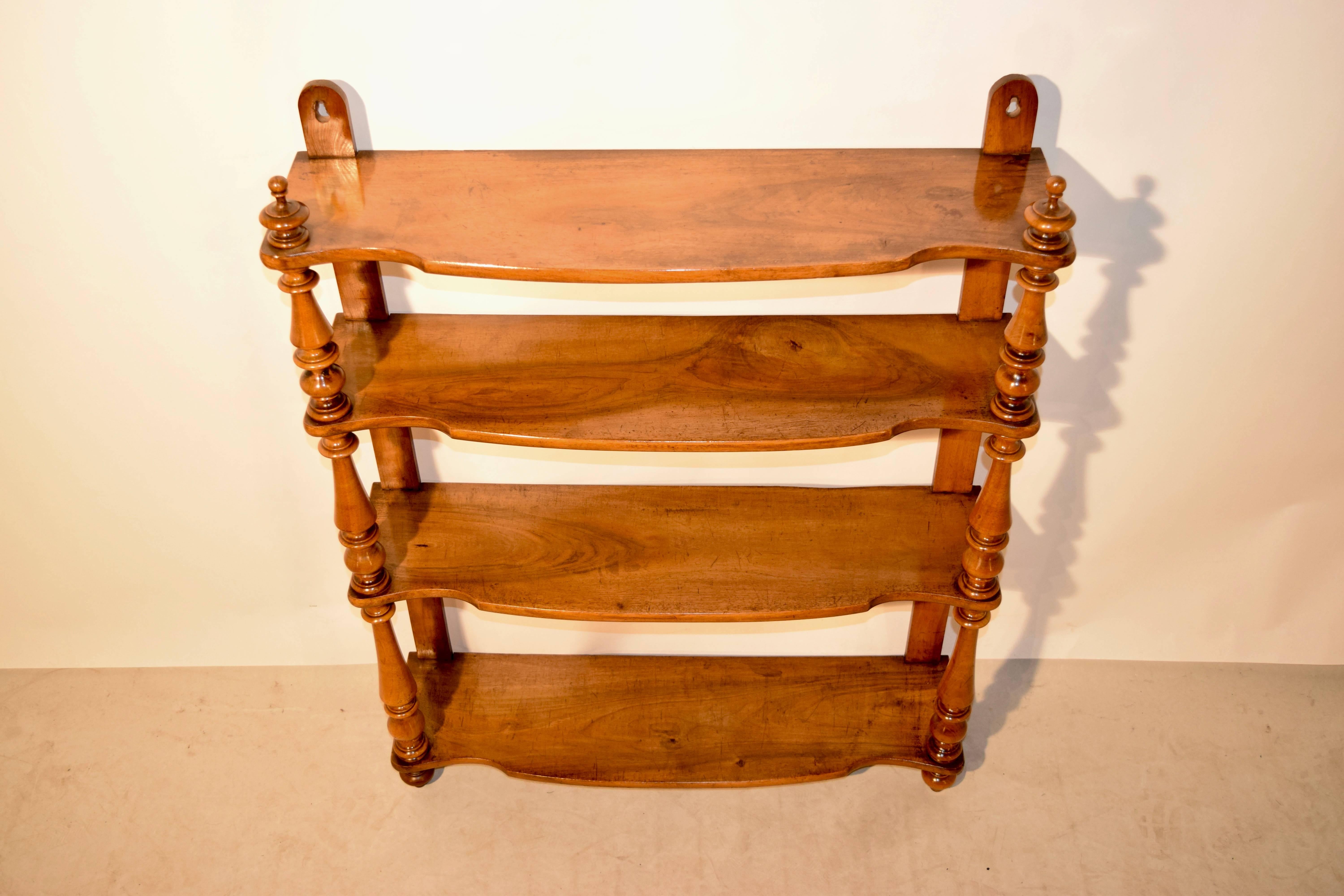 19th Century French Hanging Shelf In Good Condition In High Point, NC
