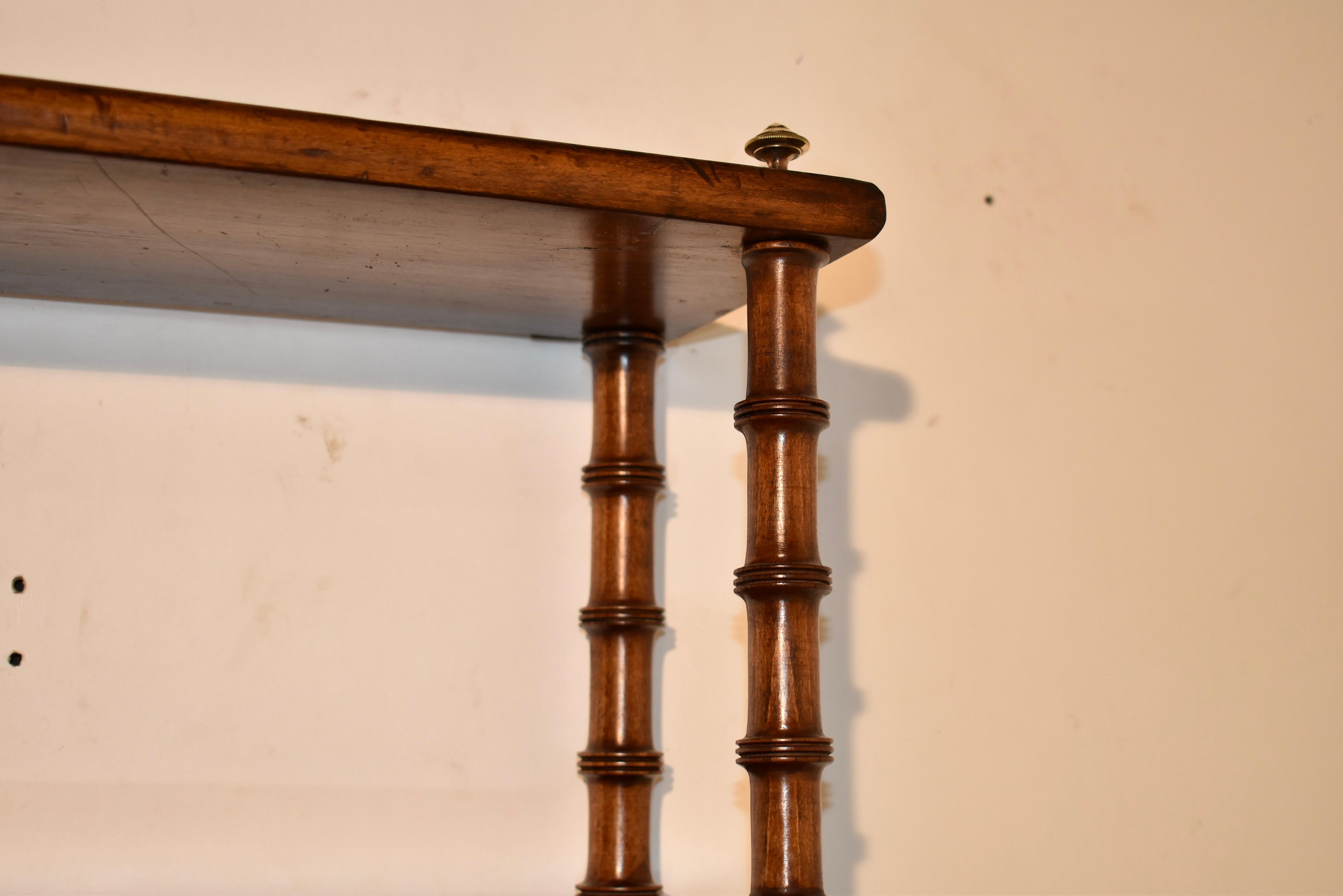 19th Century French Hanging Shelf In Good Condition In High Point, NC