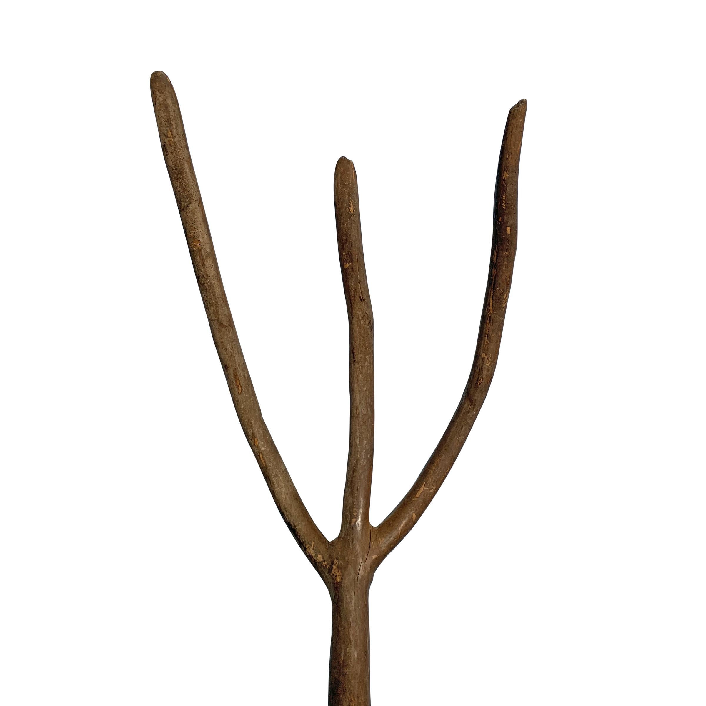 antique hay forks