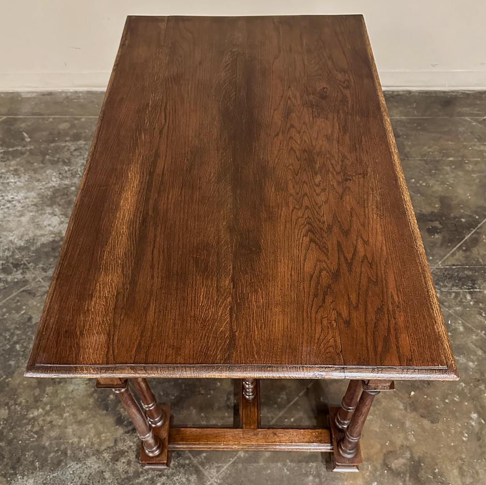 19th Century French Henri II Neoclassical Writing Table For Sale 2