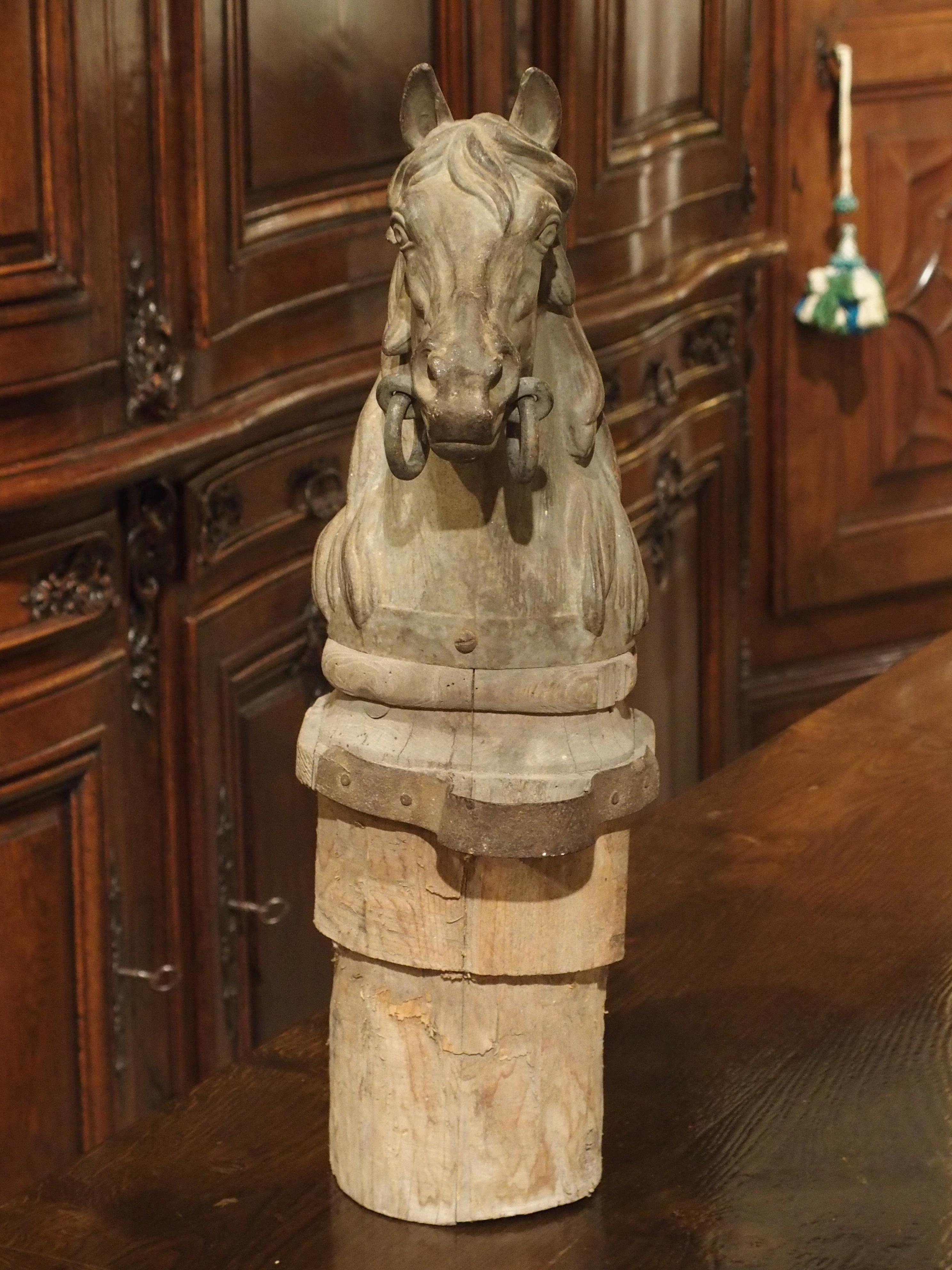 19th Century French Hitching Post Ornament 4