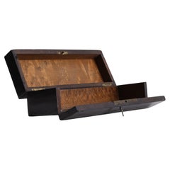 19th Century French Inlaid Glove Box