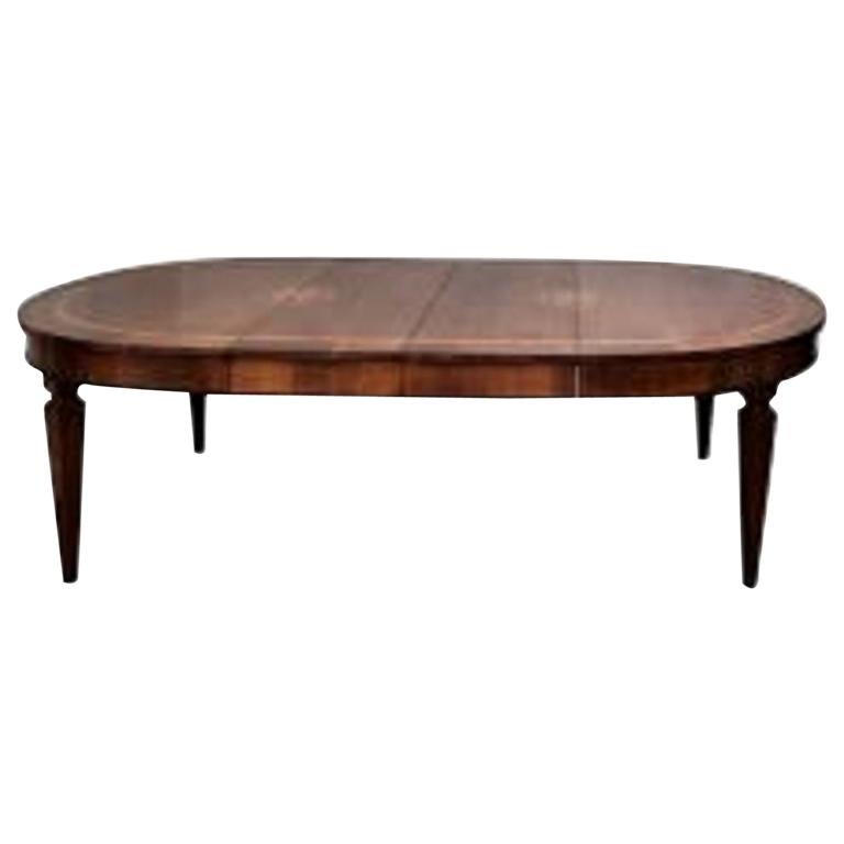 19th Century French Inlay Directoire Table