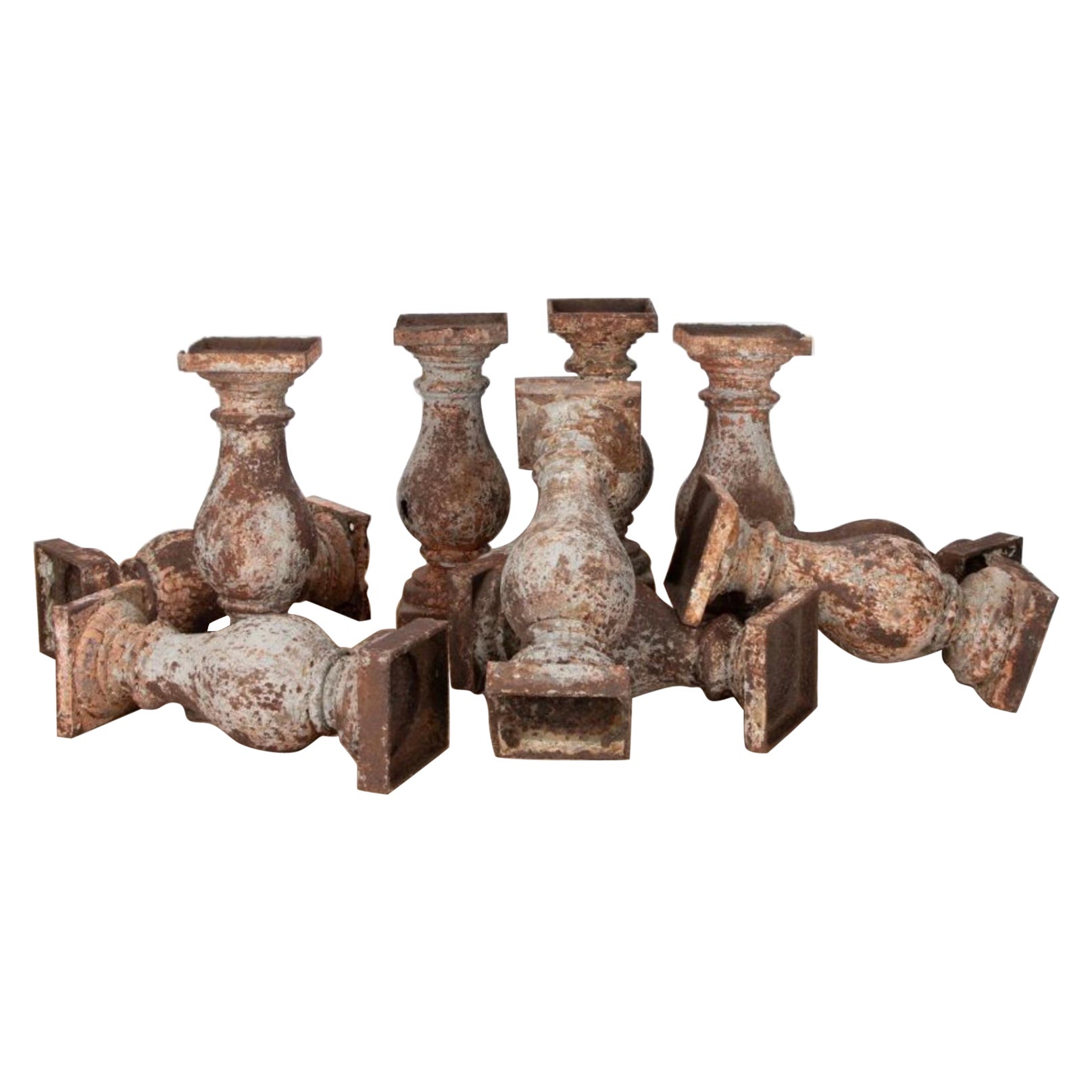 19th Century French Iron Architectural Columns