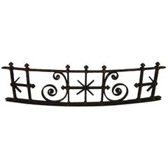 19th Century French Iron Architectural Fragment