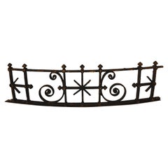 19th Century French Iron Architectural Fragment