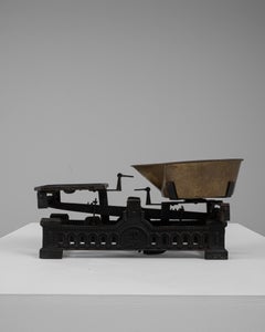 19th Century French Iron & Brass Scale