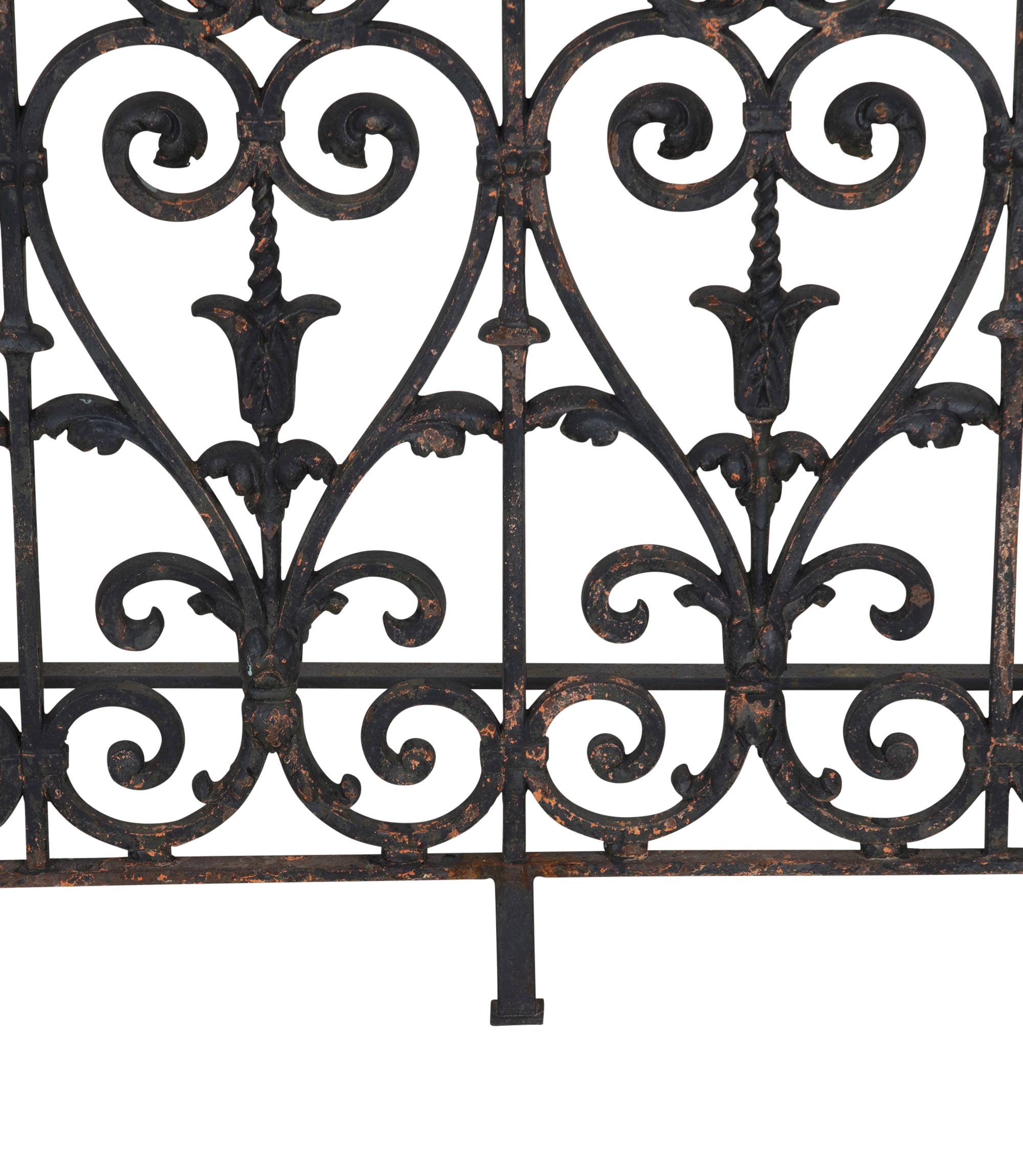 19th Century French Iron Console For Sale 1