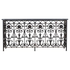 19th Century French Iron Console