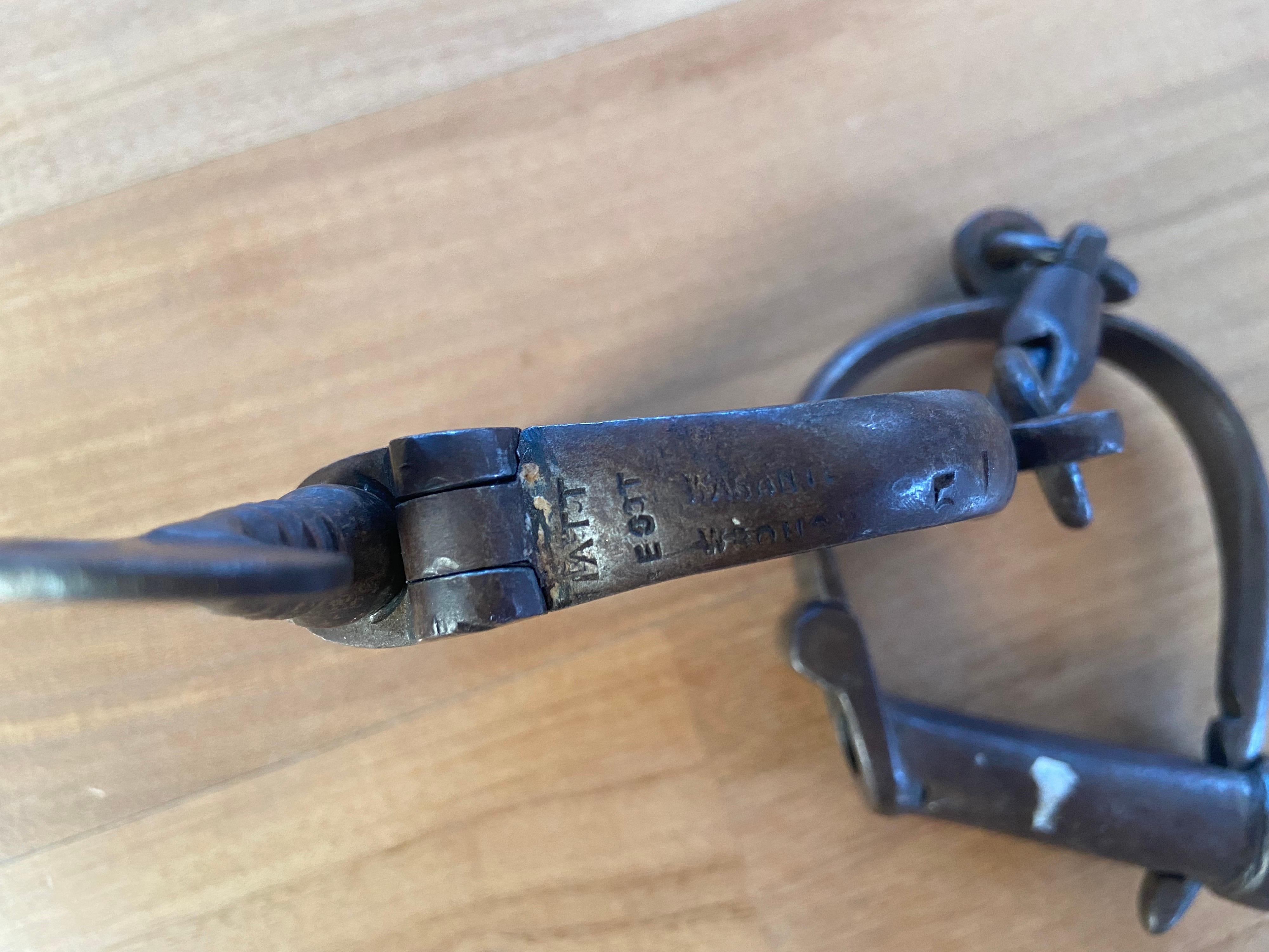 vintage handcuff key