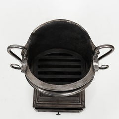 19th Century French Iron Fire Grate