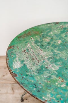 19th Century French Iron Folding Table