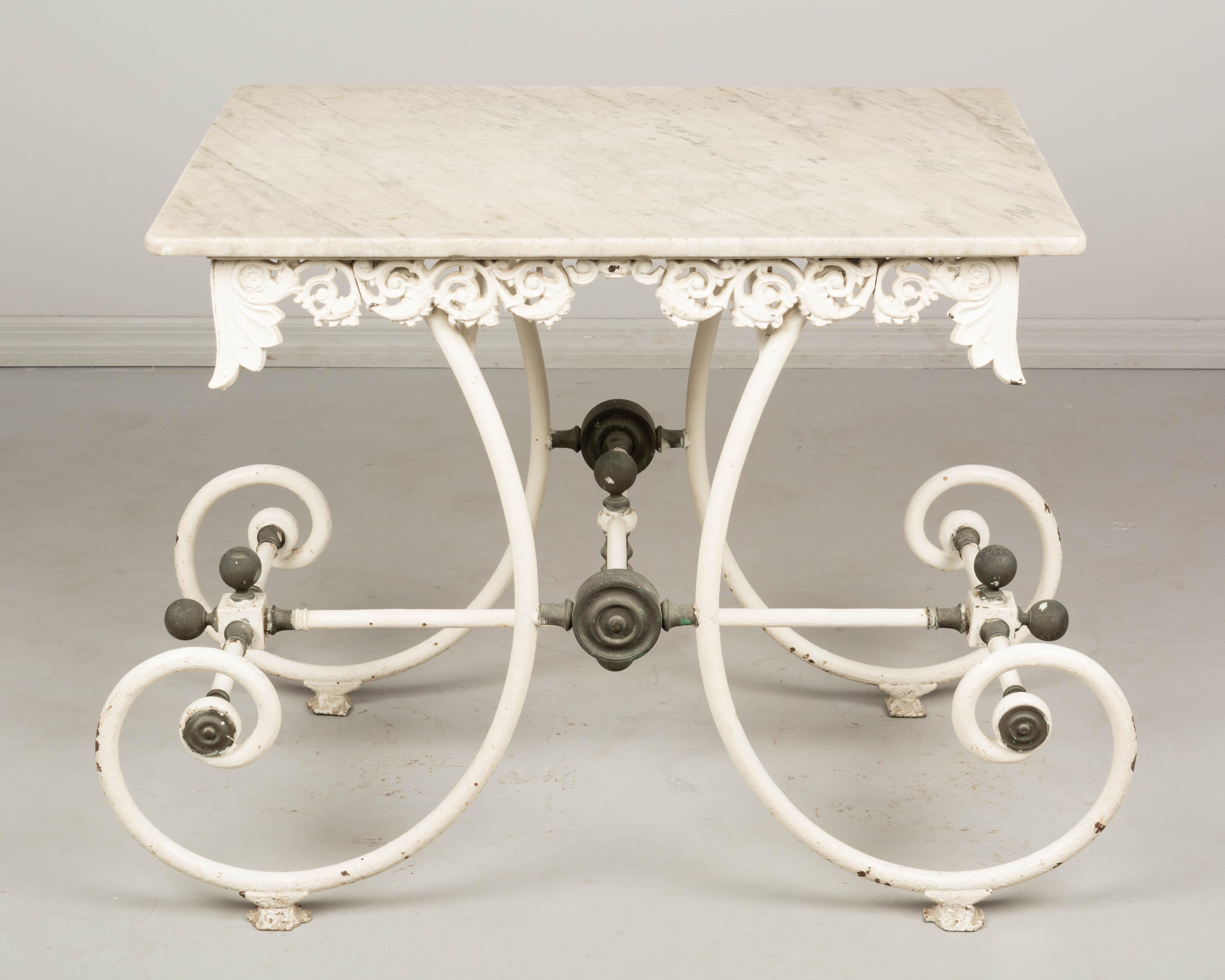 french pastry table