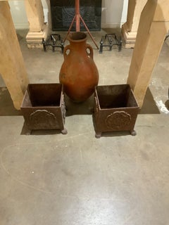 19th Century French Iron Planters
