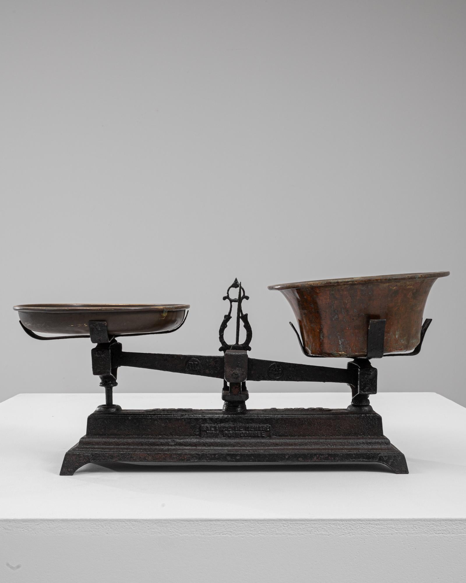 Scala in ferro francese del XIX secolo in vendita 1