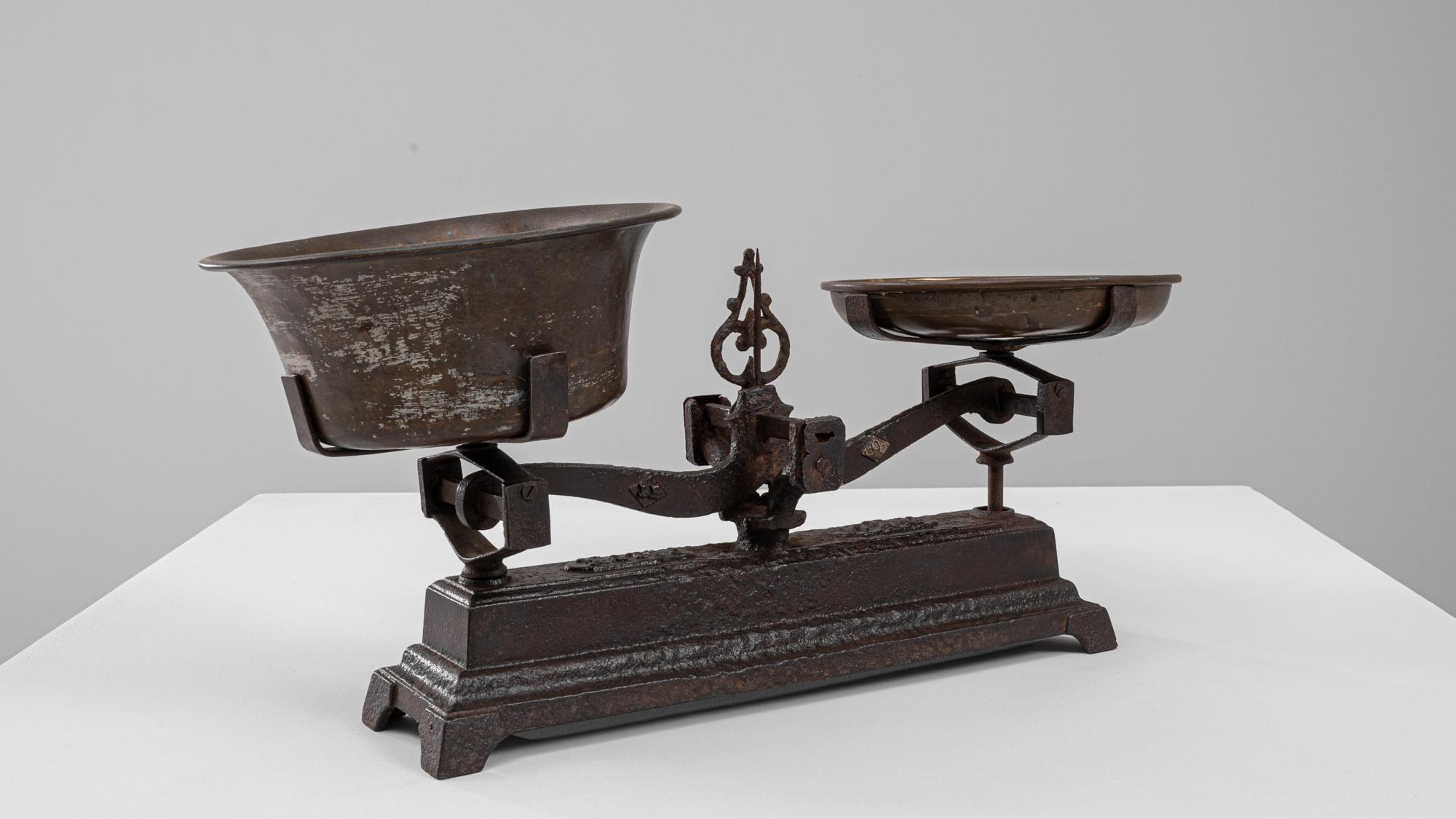 Scala in ferro francese del XIX secolo in vendita 2