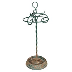 19th Century French Iron Umbrella Stand