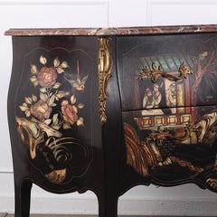 19th Century French ‘Japanned’ Commode