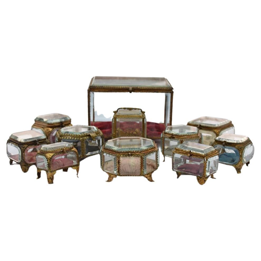 19th Century French Jewellery Box Collection  