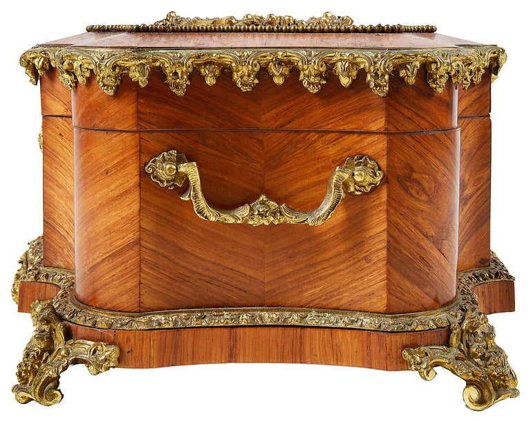 19th Century French Jewelry Box In Good Condition For Sale In Brighton, Sussex