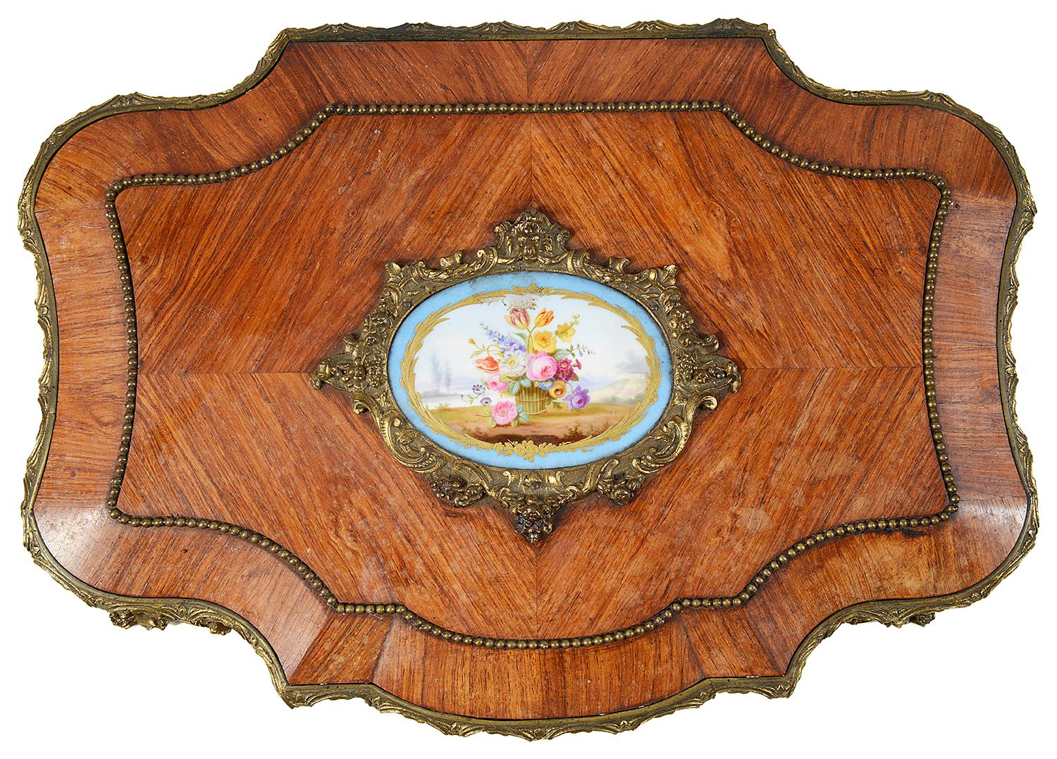 Hand-Painted 19th Century French Jewelry Box