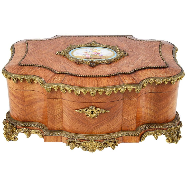 19th Century French Jewelry Box For Sale