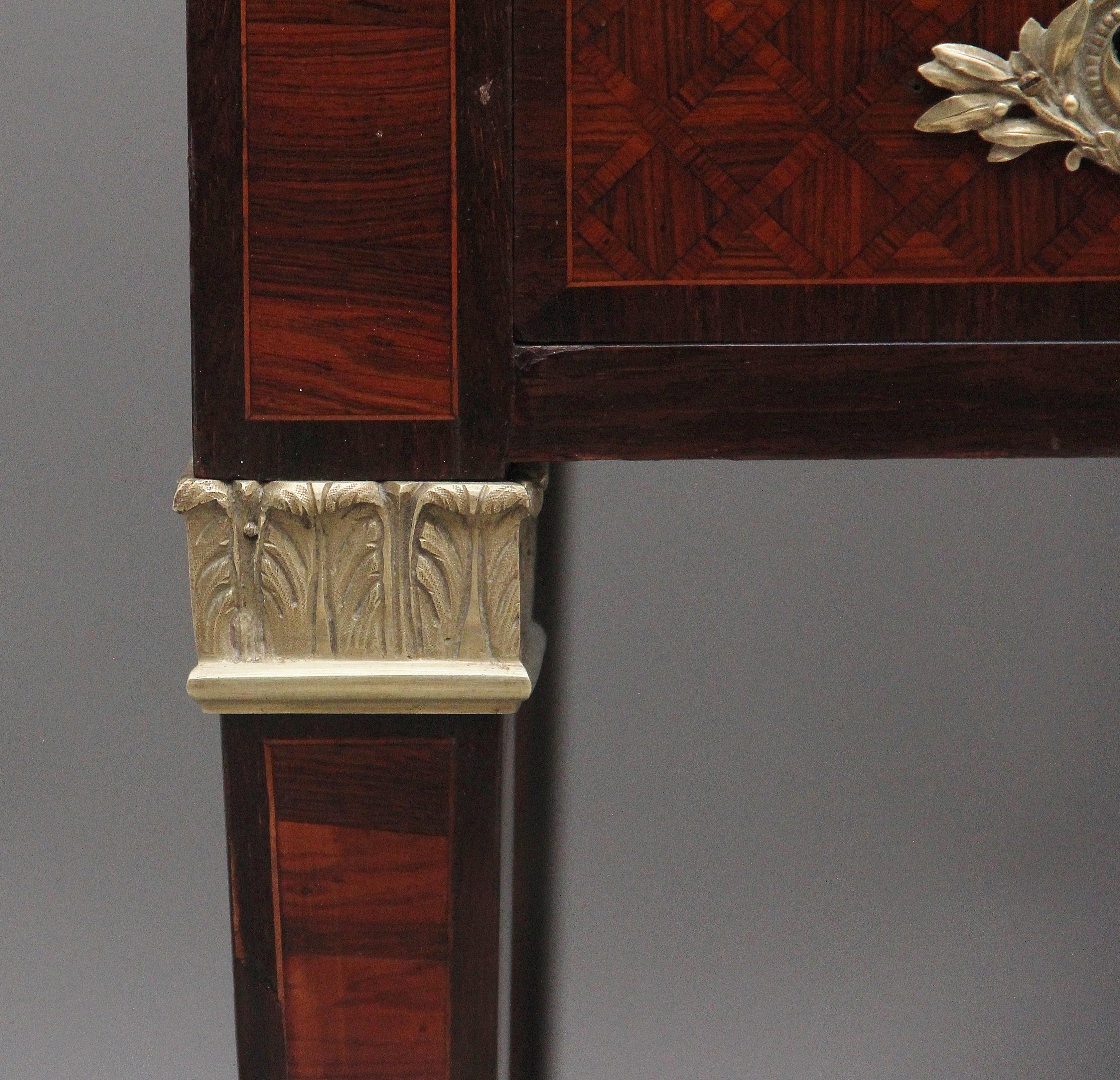 19th Century French Kingwood cylinder desk For Sale 10