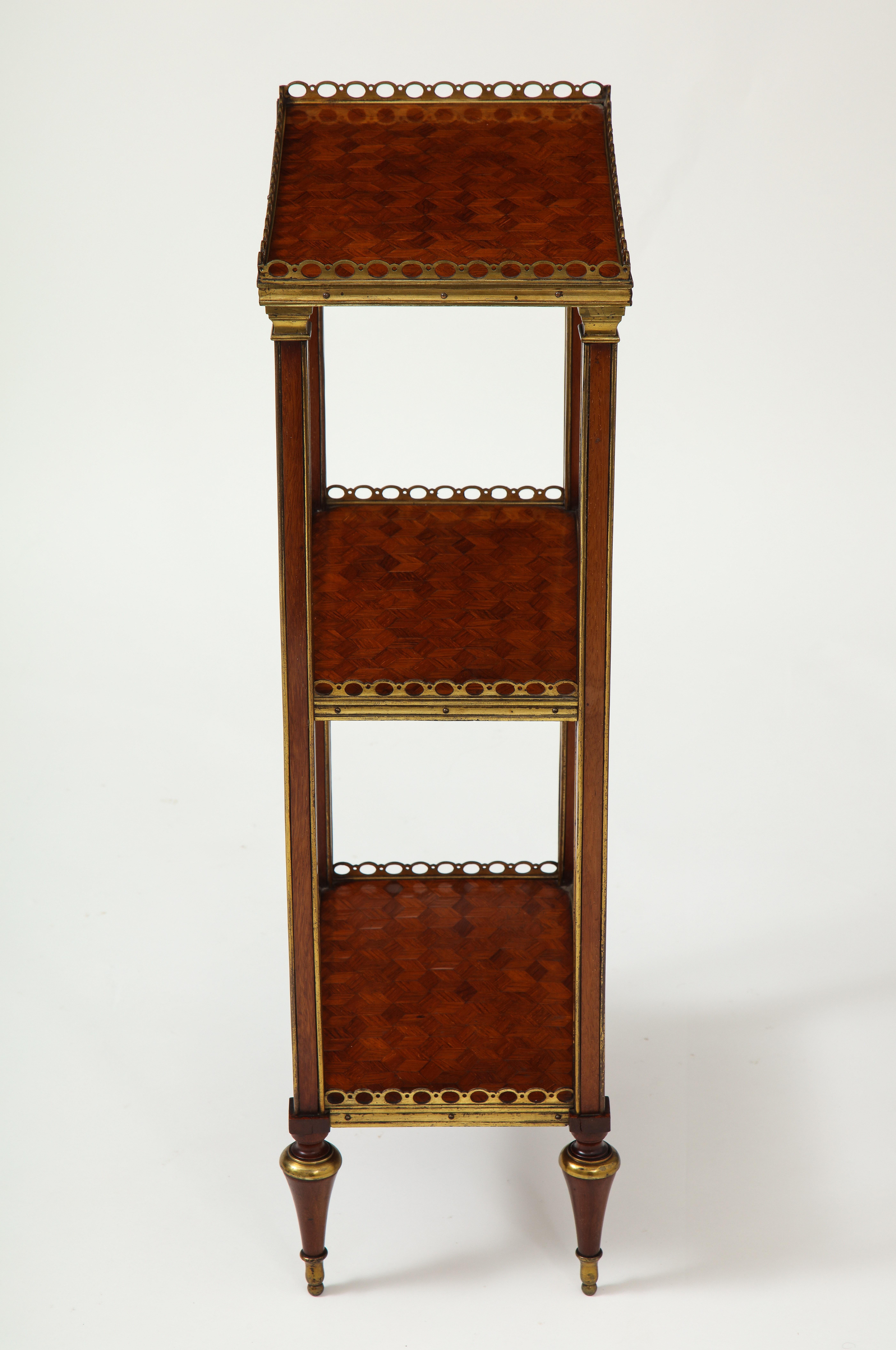 19th Century French Kingwood Parquetry Occasional Table 2