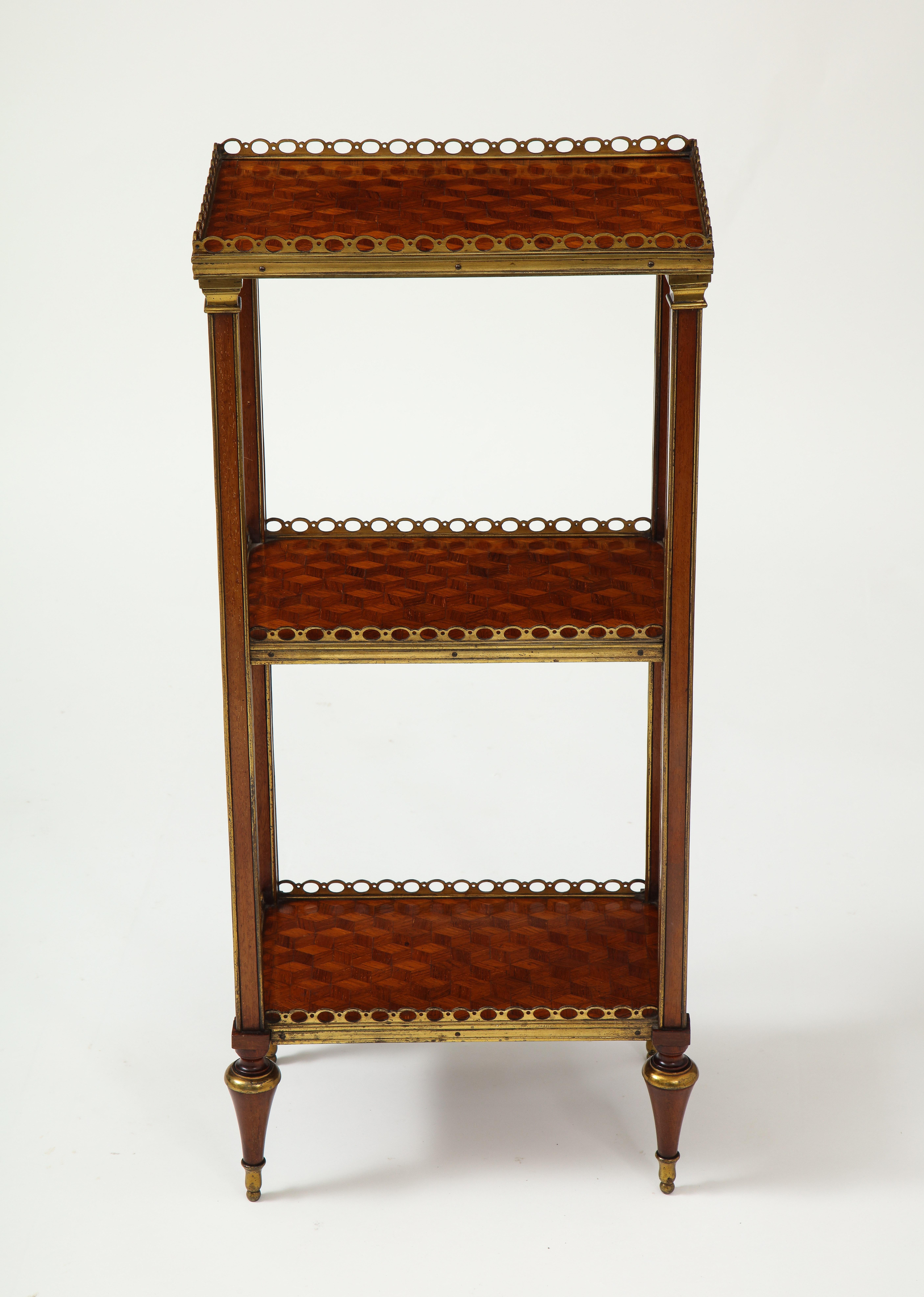 19th Century French Kingwood Parquetry Occasional Table 5