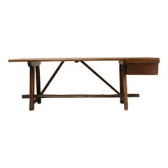 19th century French kitchen table ...