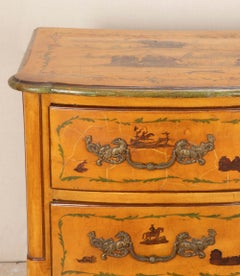19th Century French Lacquer Commode