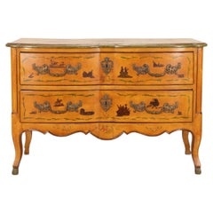 19th Century French Lacquer Commode