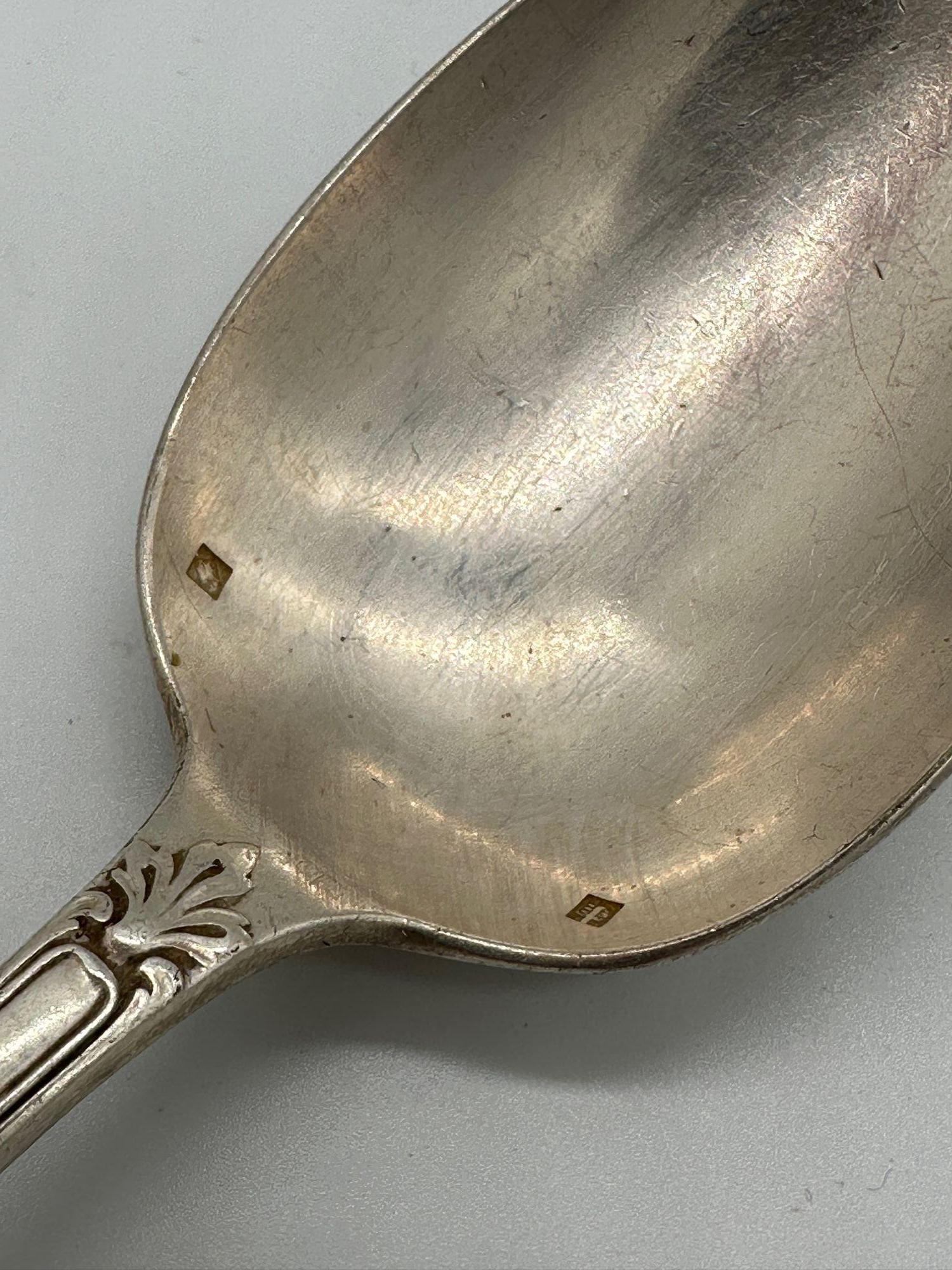 19. Jahrhundert Französisch L'Alfénide Christofle Halphen Sterling Silberwaren und Ladel im Angebot 5