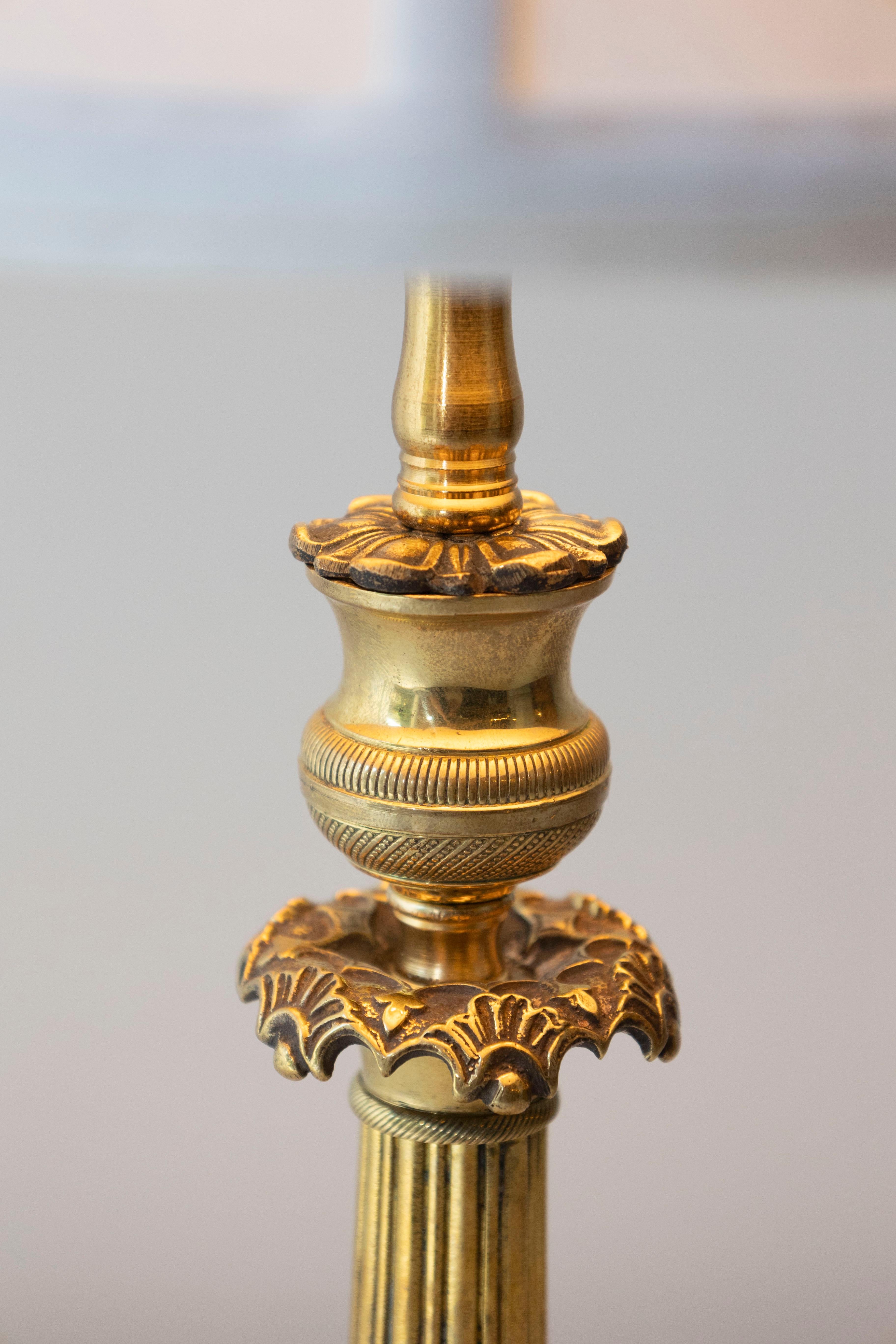 Bronzo Lampada francese del XIX secolo in vendita
