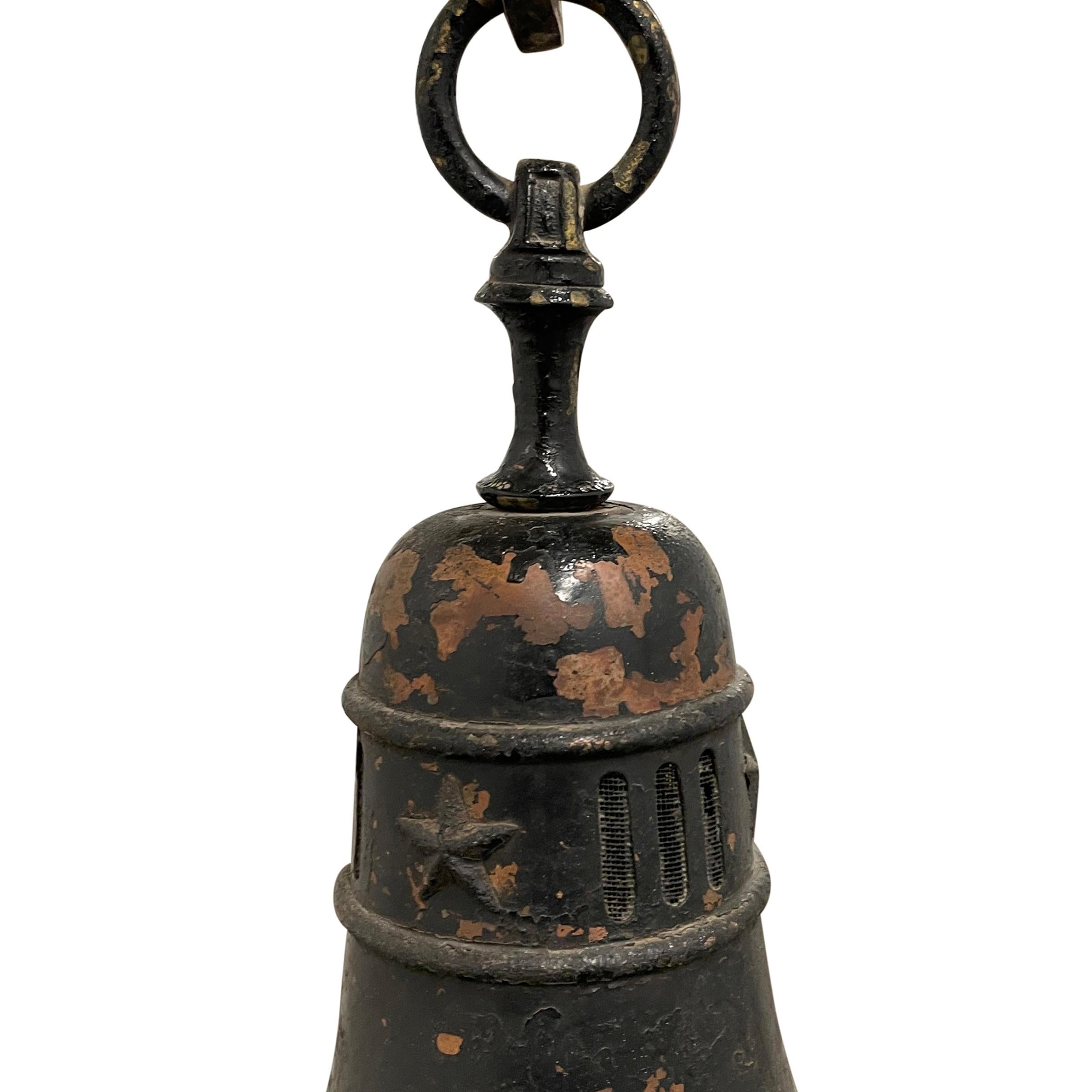 Painted 19th Century French Lantern For Sale