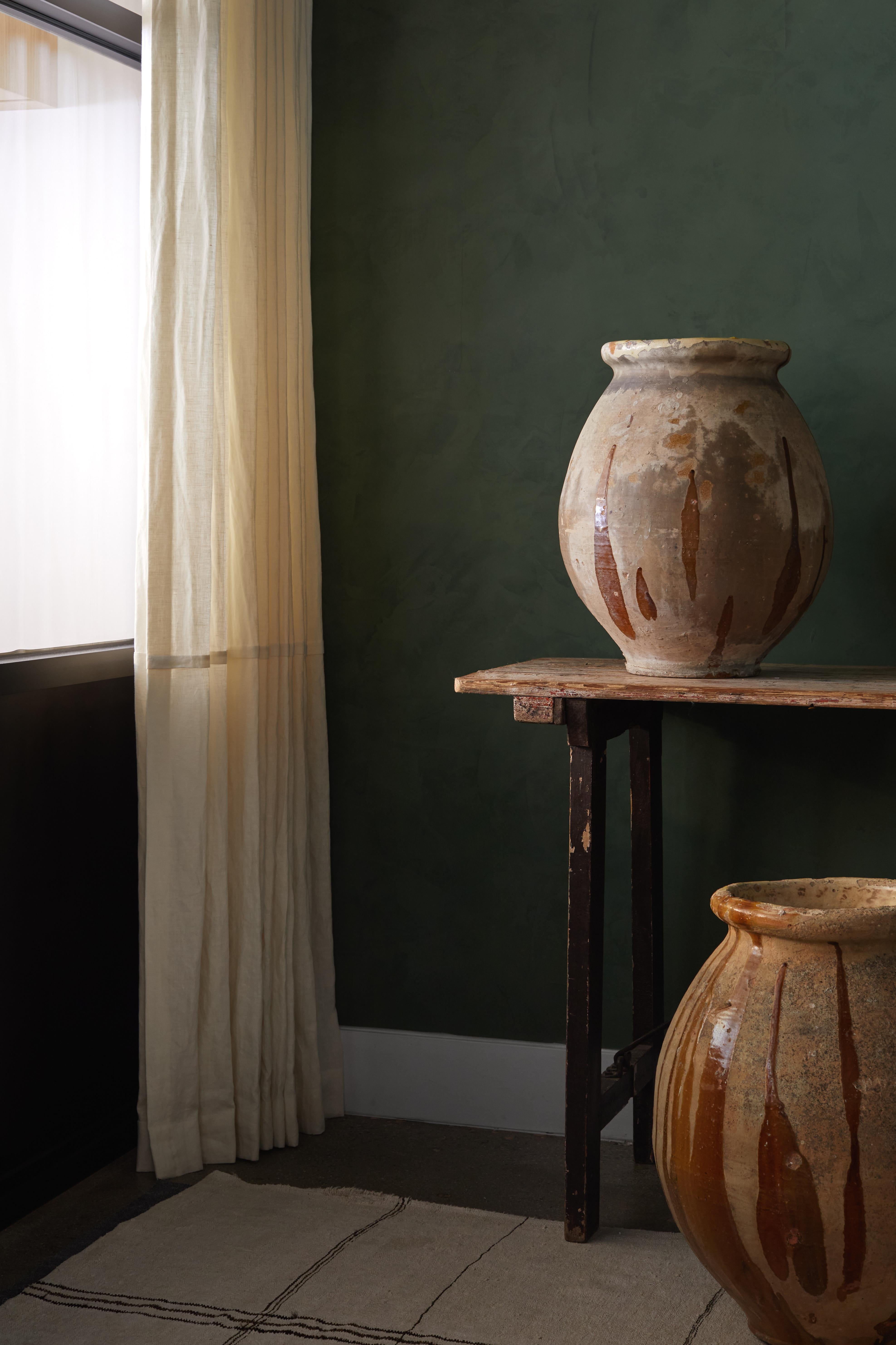 19th Century French Large Olive Jar For Sale 5