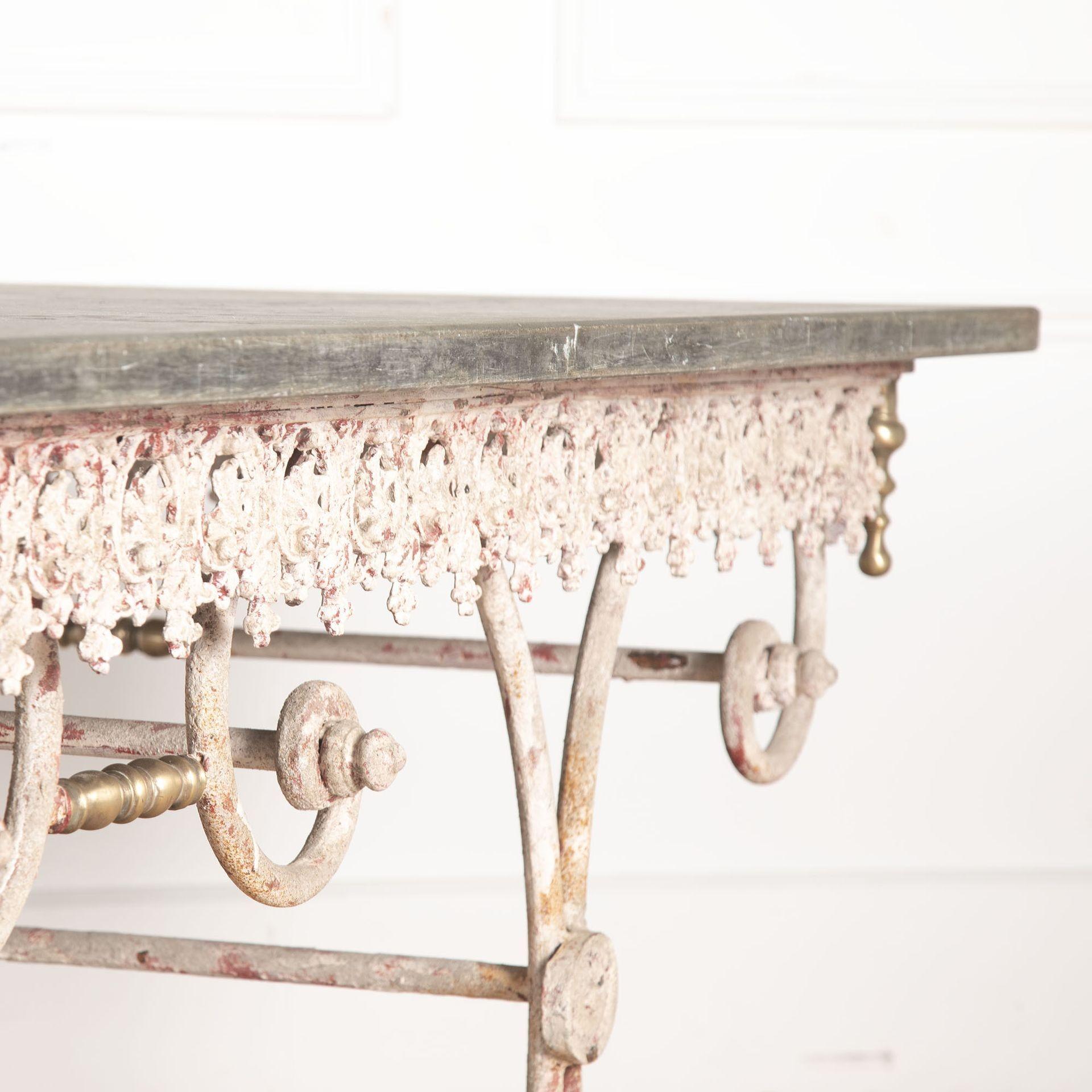 19th Century French Large Scale Pattiserie Table In Good Condition For Sale In Gloucestershire, GB