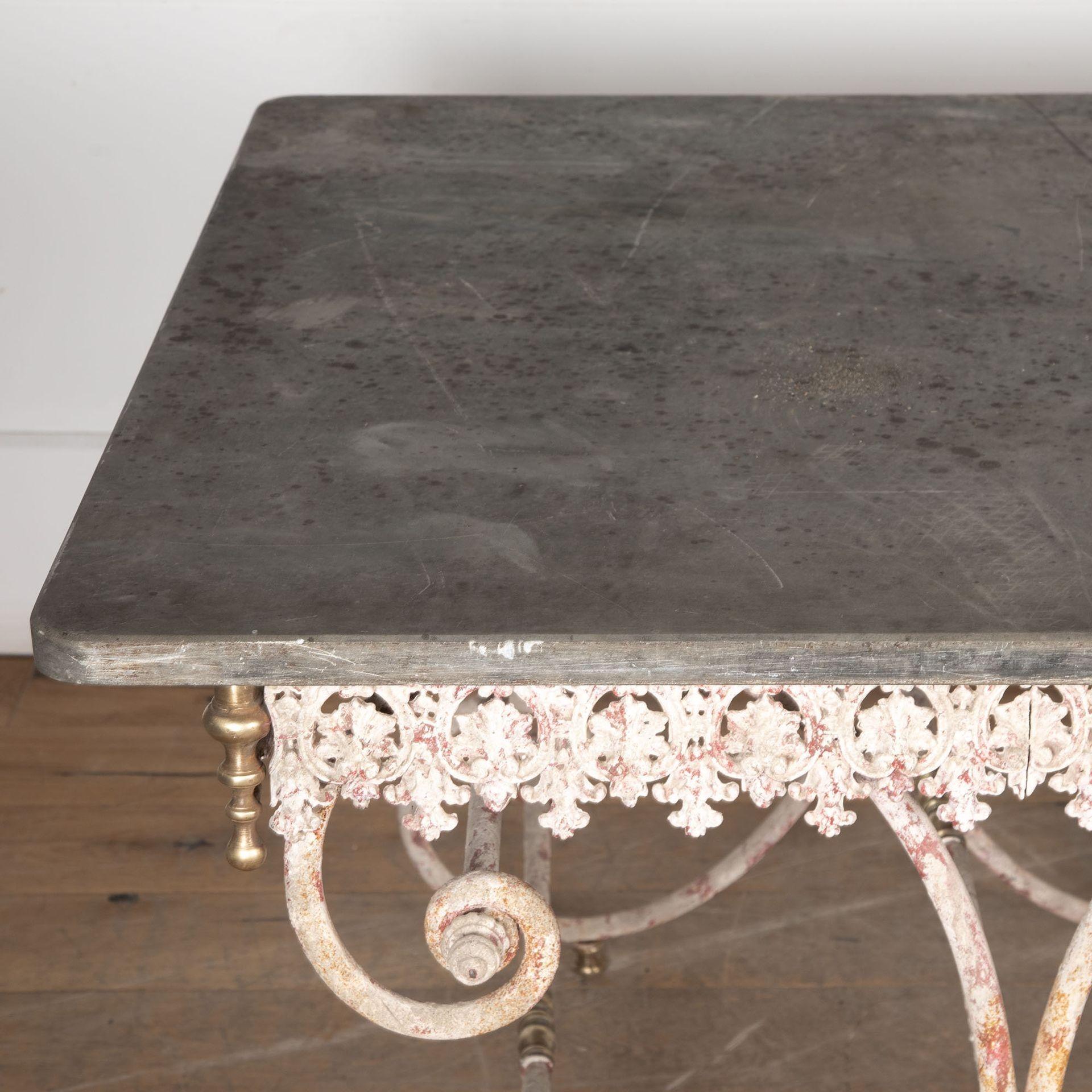 19th Century French Large Scale Pattiserie Table For Sale 1
