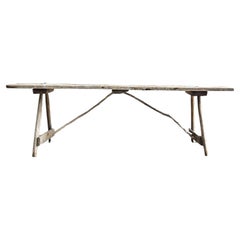 Used 19th Century French Lavandiere Console Table