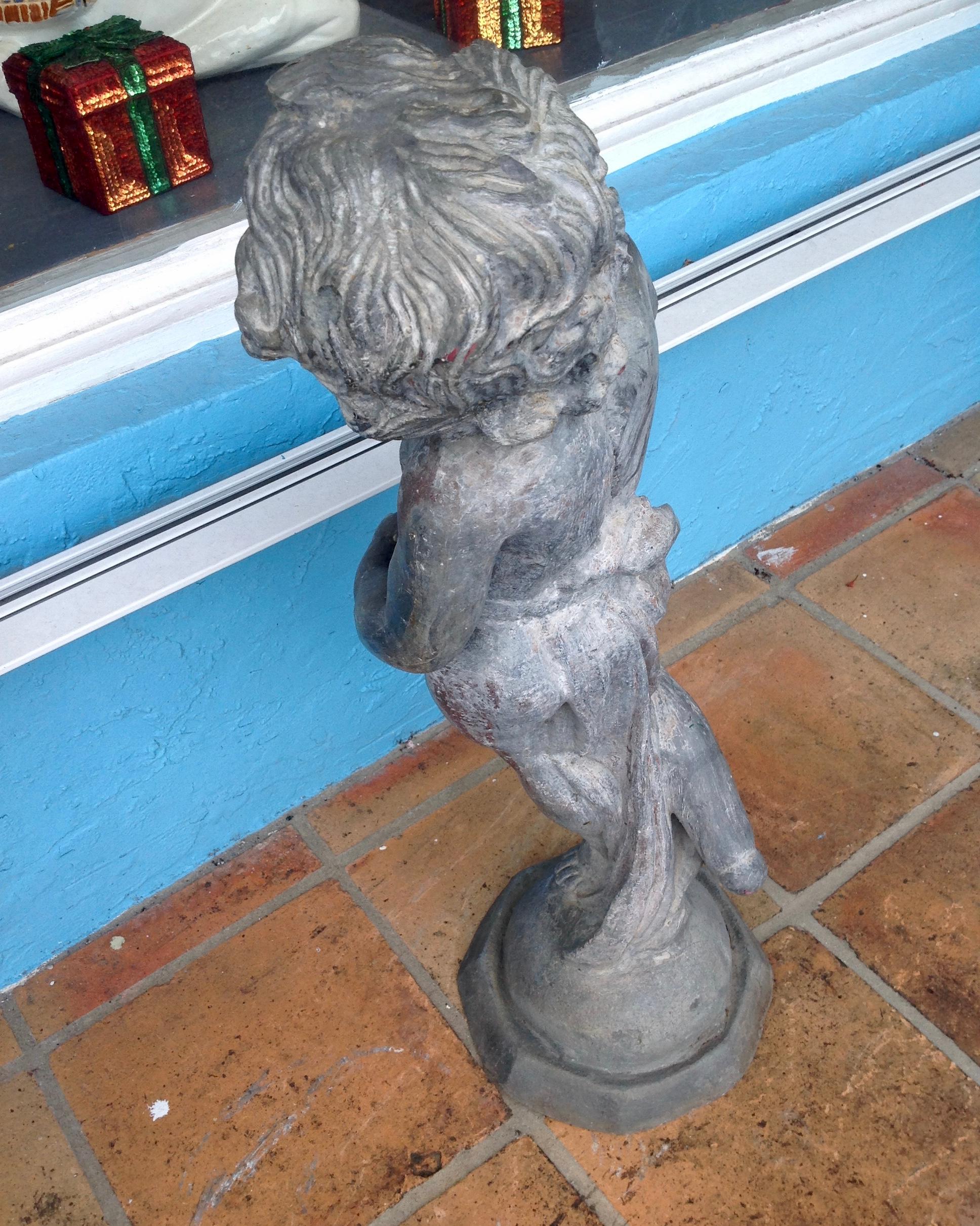 19th Century French Lead Fountain 11