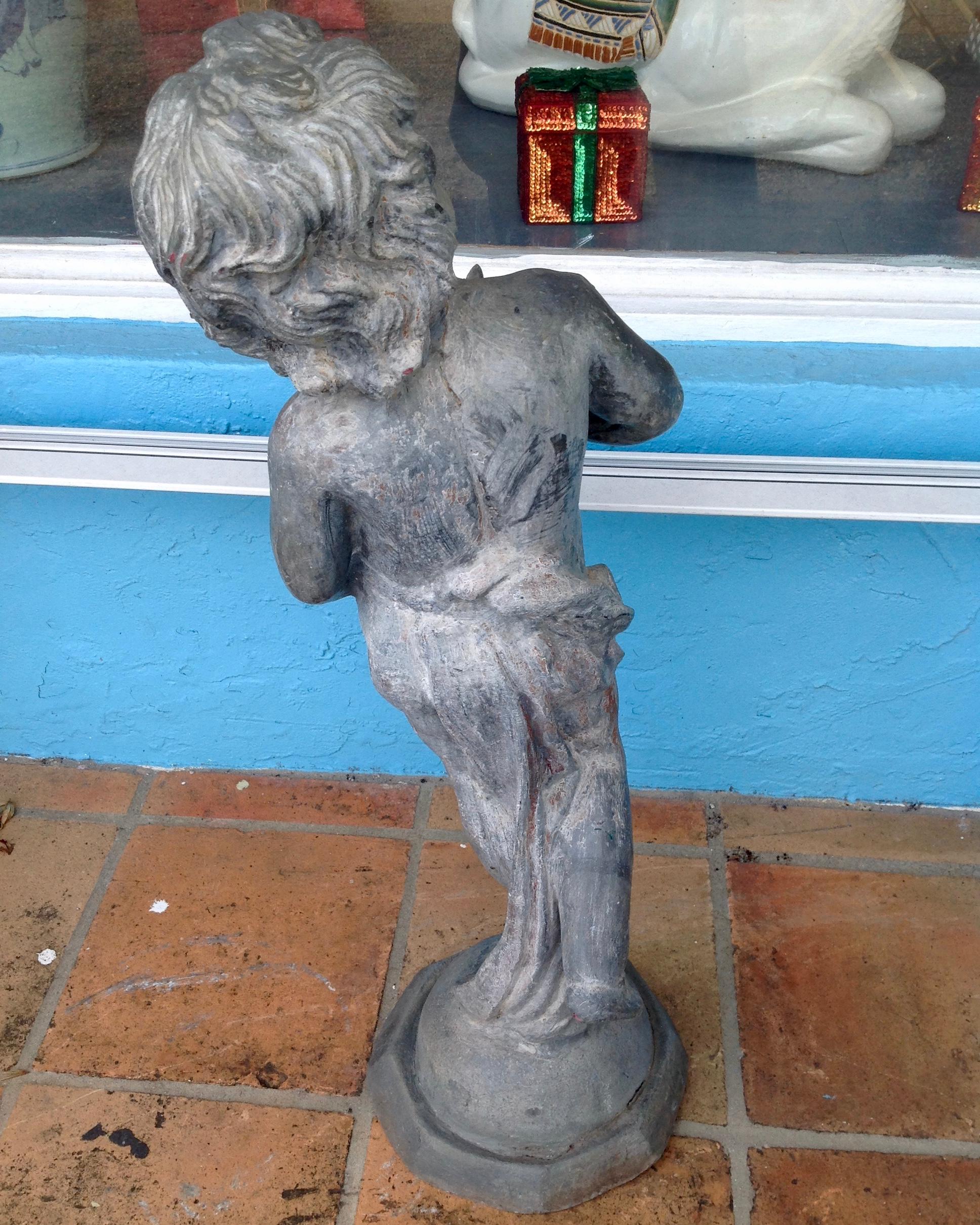 19th Century French Lead Fountain 2