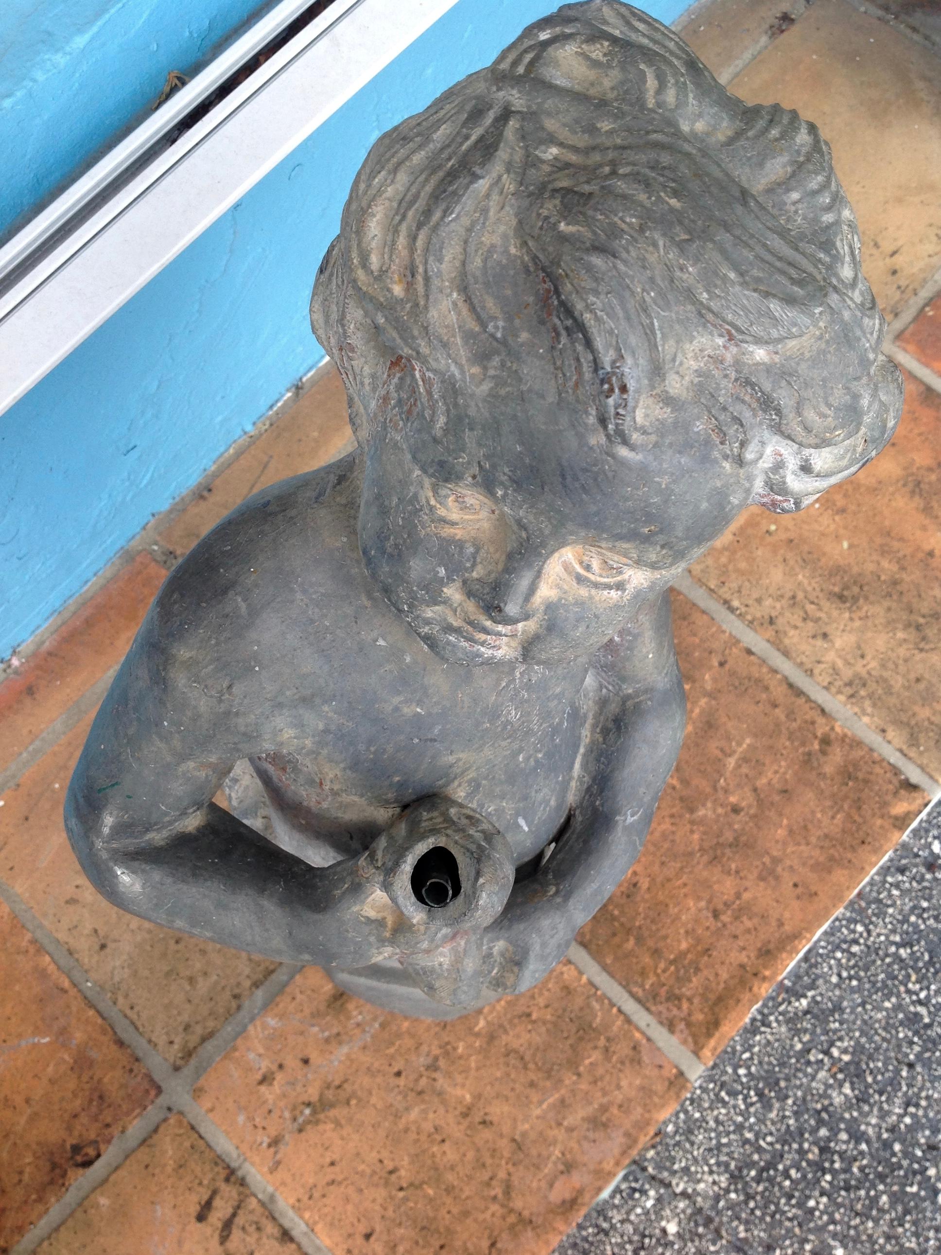 19th Century French Lead Fountain 6