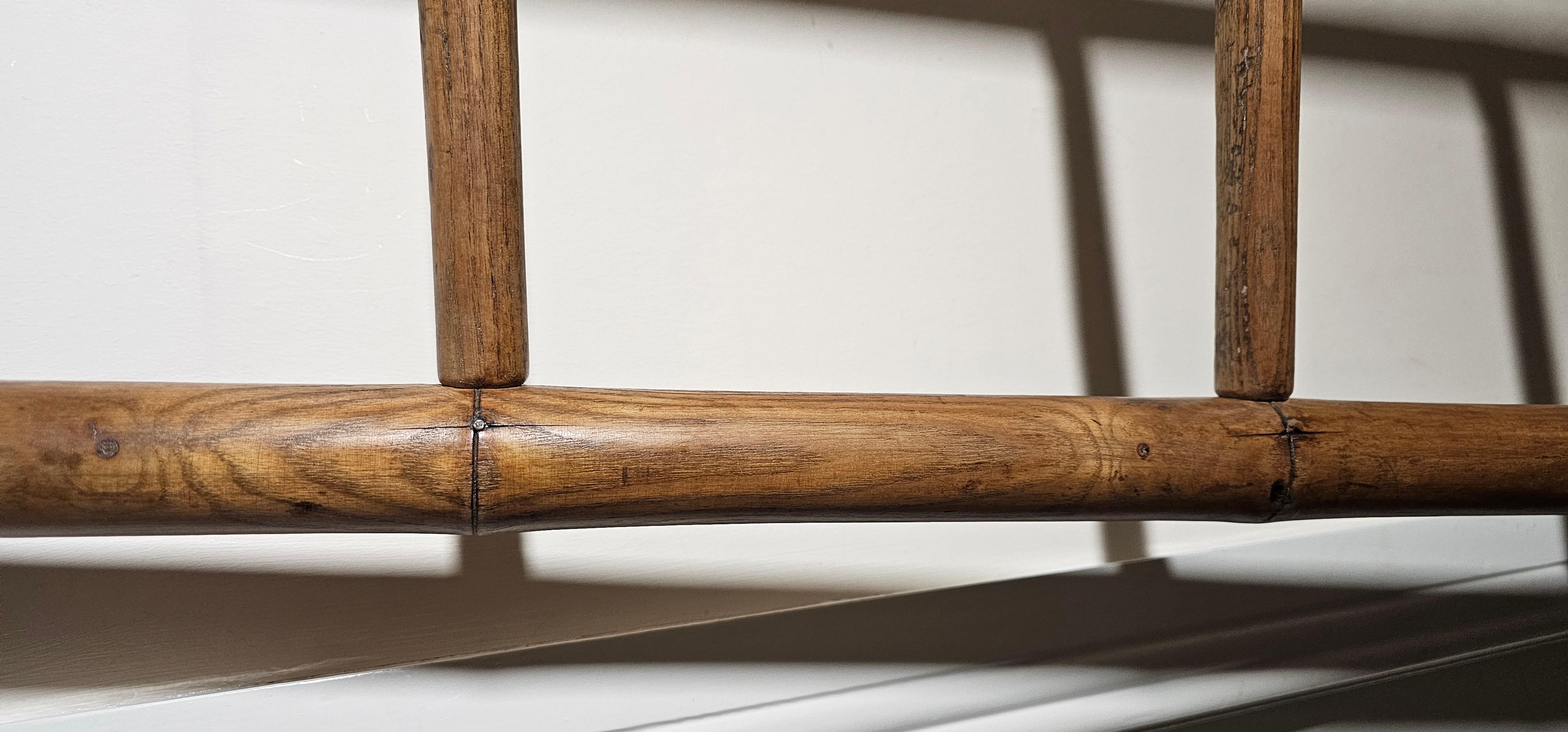 Français 19th century French Library ladder en vente