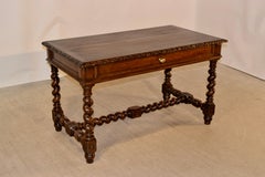 19th Century French Library Table