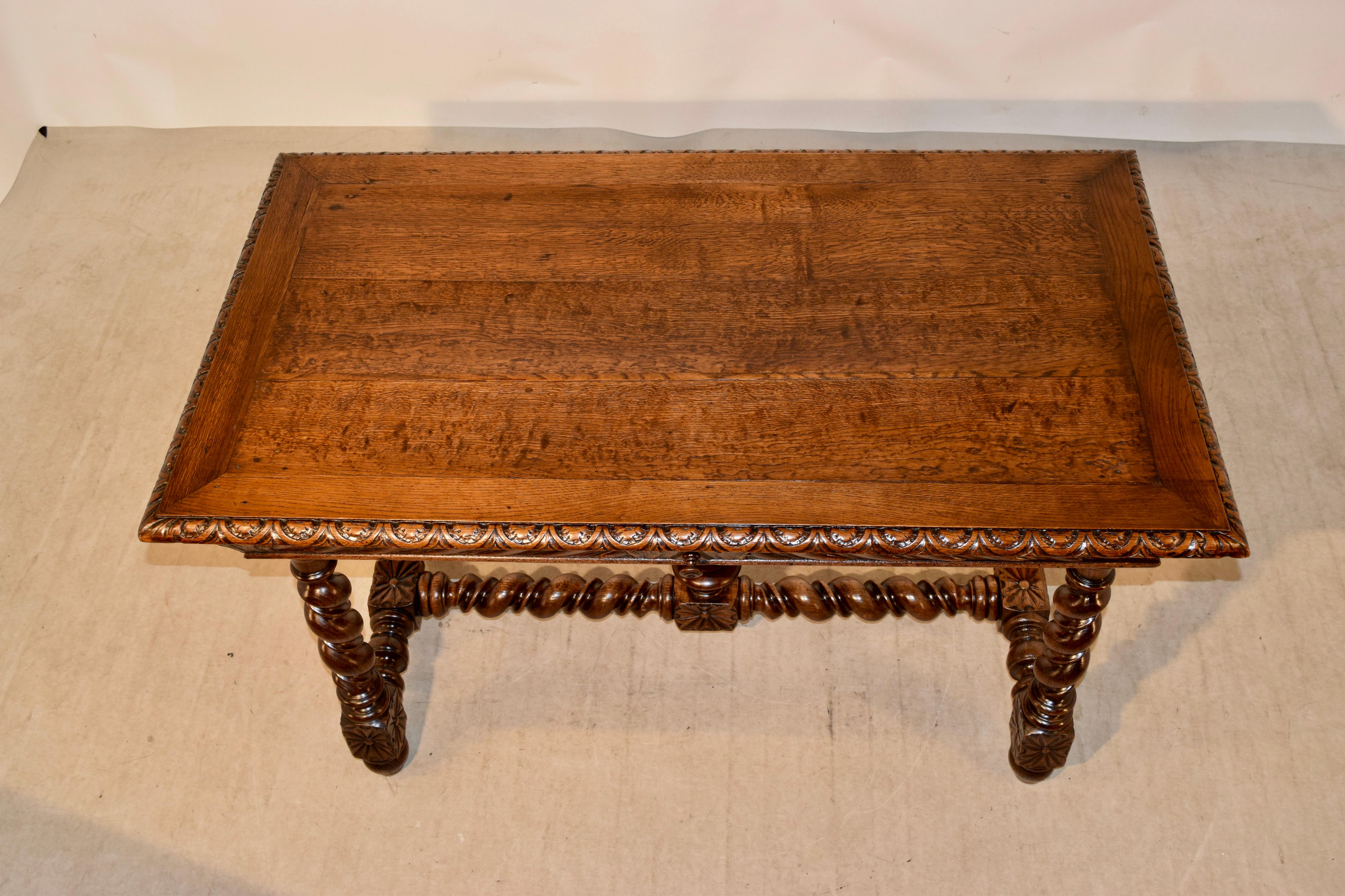 19th Century French Library Table 1