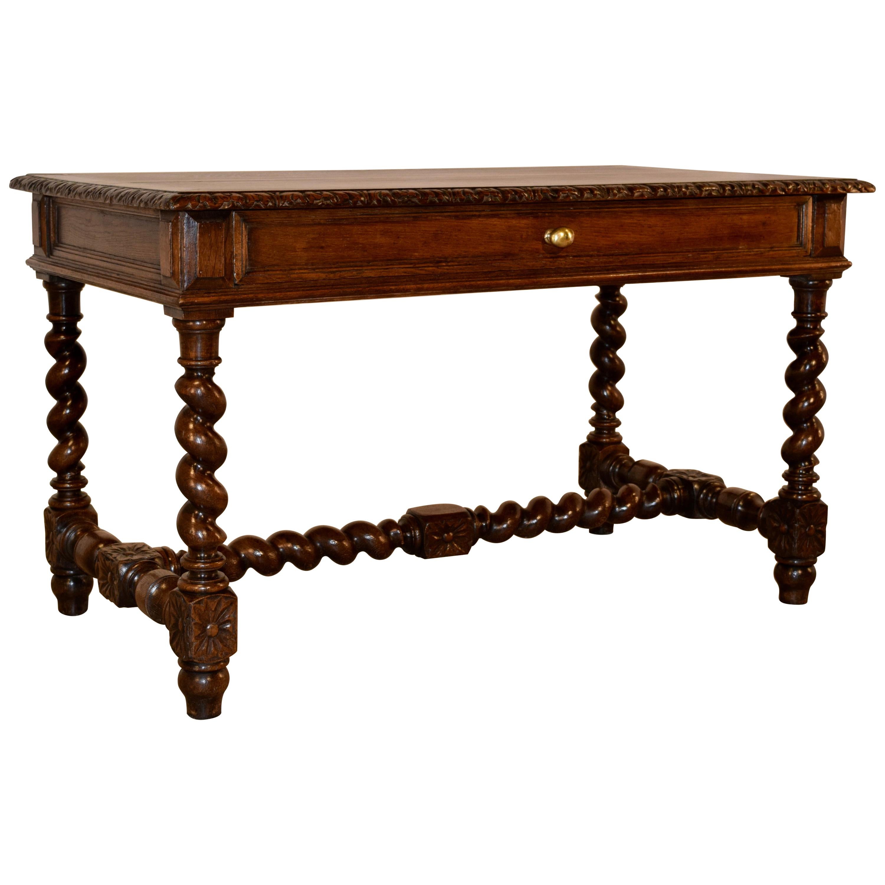 19th Century French Library Table at 1stDibs