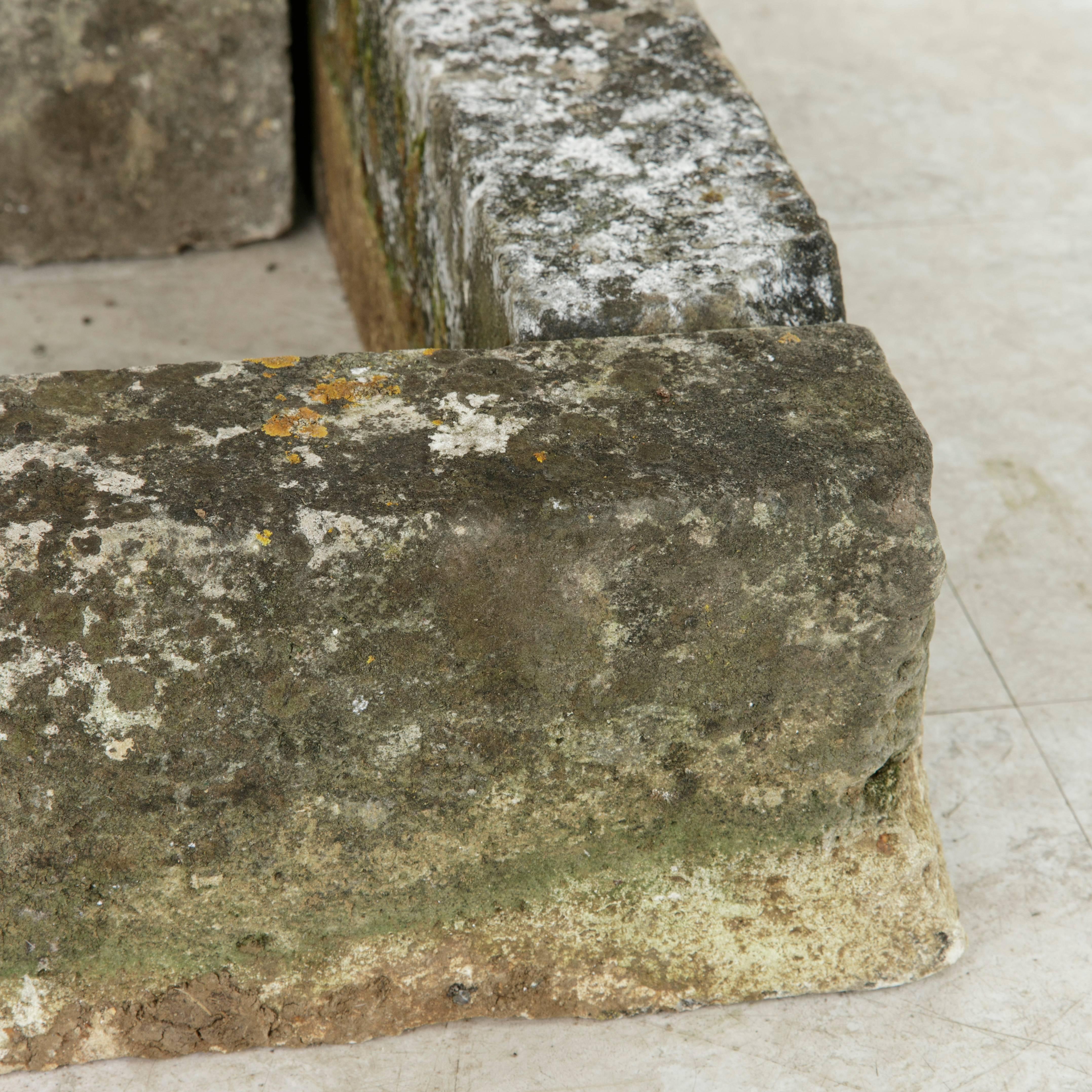 19th Century French Limestone Village Fountain with Iron Spout and Grate 7