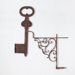 19th Century French Locksmiths Trade Sign