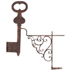 19th Century French Locksmiths Trade Sign